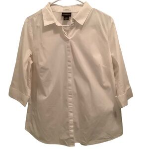 Liz Claiborne White Blouse